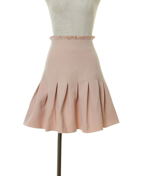 lissi Boutique（リージーブティック）の「ハイウエストフレアスカート（スカート・レディース・ブラック/ベージュ・FREE）」の3枚目の写真