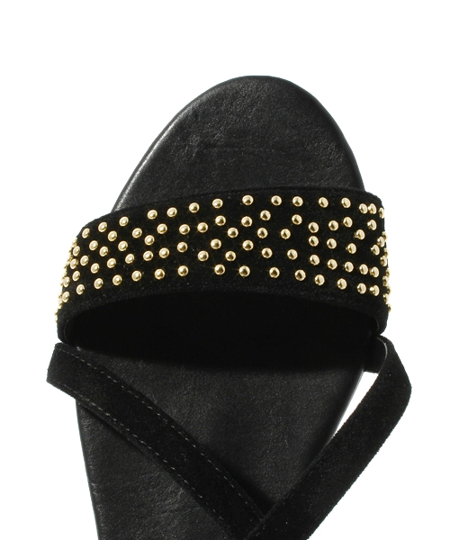 mystic（ミスティック）の「【mystic】 スタッズペタンコサンダル（サンダル・レディース・ブラック/ベージュ/ネイビー/キャメル・36/37/38）」の8枚目の写真