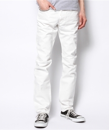 HYSTERIC GLAMOUR | ホワイトデニムスリムストレートPT(デニムパンツ)