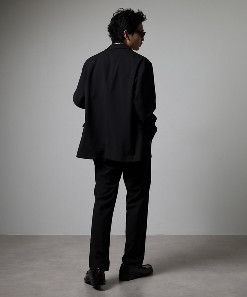 G9664*バビロン☆ダブルブレスト☆パンツ☆スーツ☆セットアップ☆黒☆36 パンツスーツ セットアップ 全3色[品番：JSFW0014251]｜JS