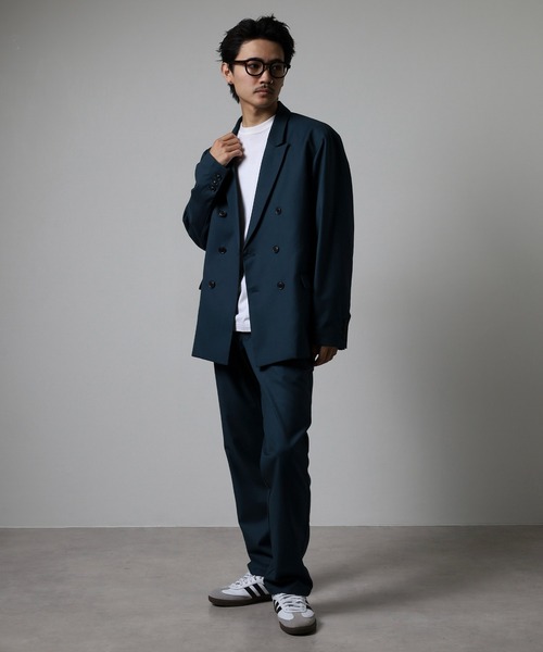 セール】Garageroom DOUBLE-BREASTED SUIT SETUP スーツセットアップ