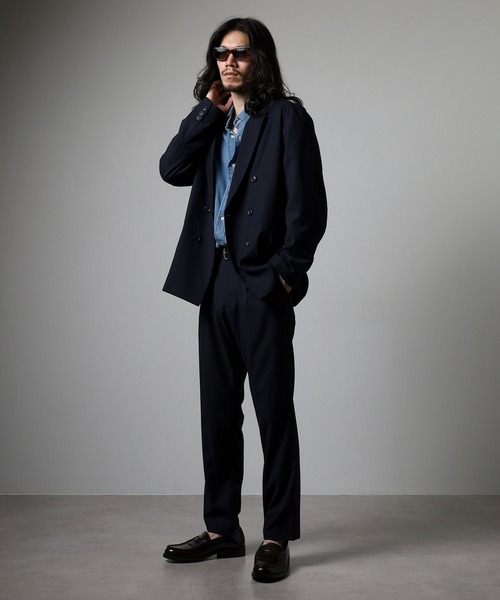 Garageroom DOUBLE-BREASTED SUIT SETUP スーツセットアップ TR ダブル