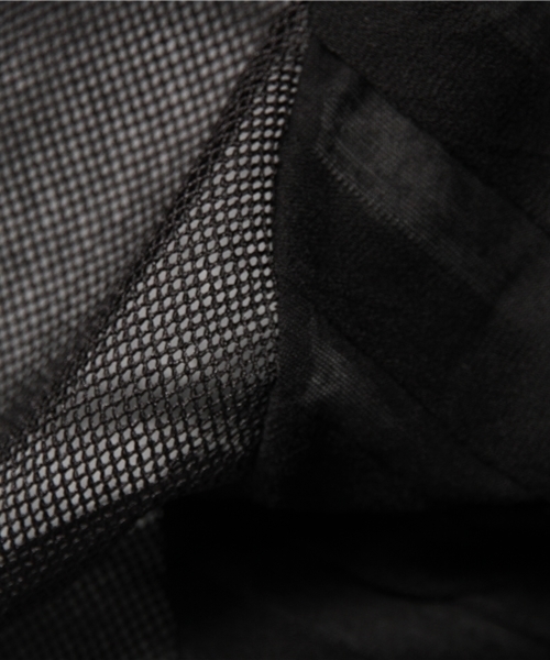 MIDWEST(ミッドウエスト)の「VINTI ANDREWS △切替Tシャツ(Tシャツ/カットソー・メンズ・ブラック・MEDIUM)」の2枚目の写真