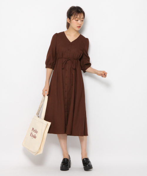 Heather（ヘザー）の「フレアロングワンピース　853984（ワンピース・レディース・ブラウン系その他/ブルー系その他/ピンク系その他・FREE）」の6枚目の写真