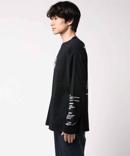 WEGO(ウィゴー)の「WEGO/シートプリントBIGロンT(Tシャツ/カットソー・メンズ・パープル/ホワイト/ブラック/カーキ/マスタード/ホワイト系その他・LARGE/MEDIUM)」の11枚目の写真