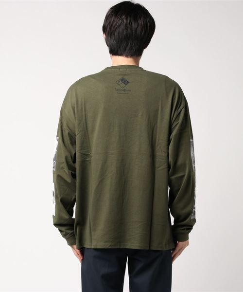 WEGO(ウィゴー)の「WEGO/シートプリントBIGロンT(Tシャツ/カットソー・メンズ・パープル/ホワイト/ブラック/カーキ/マスタード/ホワイト系その他・LARGE/MEDIUM)」の7枚目の写真