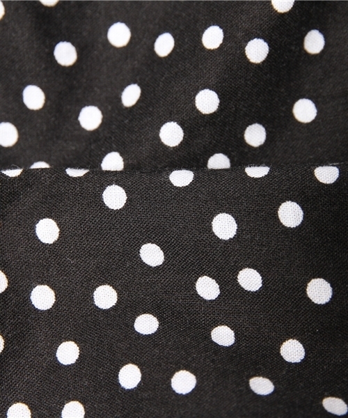 BEAMS BOY(ビームスボーイ)の「○BEAMS BOY / ドット・フラワー イージーパンツ **(その他パンツ・レディース・ブラック/クリーム/インディゴブルー/ネイビー・ONE SIZE)」の8枚目の写真