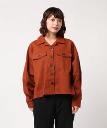 開襟シャツ