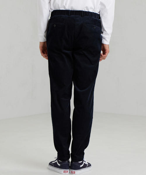 green label relaxing（グリーンレーベルリラクシング）の「CM CI コーデュロイ 1プリーツ ユーティリティーパンツ テーパード＜機能性 / ストレッチ＞（その他パンツ・メンズ・ブラック/ネイビー/その他1/ダークブラウン・SMALL/X-LARGE/LARGE/MEDIUM）」の21枚目の写真