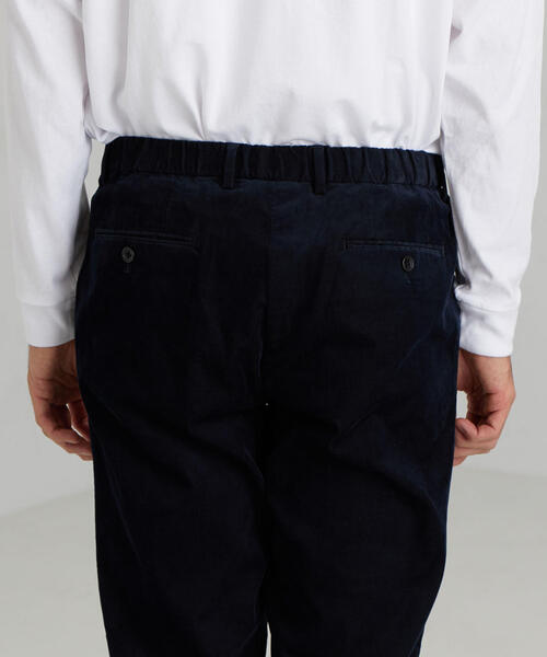 green label relaxing（グリーンレーベルリラクシング）の「CM CI コーデュロイ 1プリーツ ユーティリティーパンツ テーパード＜機能性 / ストレッチ＞（その他パンツ・メンズ・ブラック/ネイビー/その他1/ダークブラウン・SMALL/X-LARGE/LARGE/MEDIUM）」の18枚目の写真