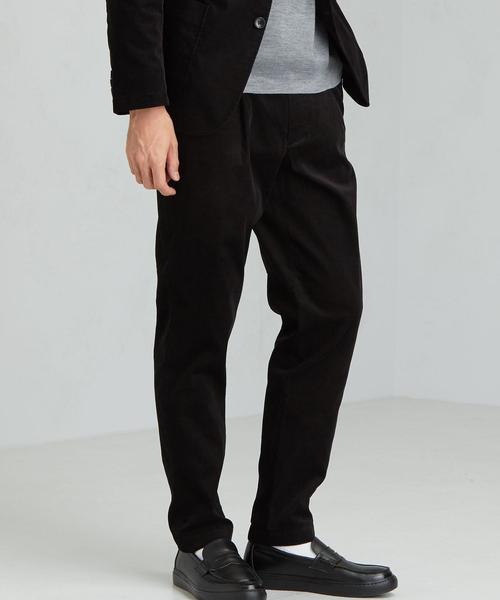 green label relaxing（グリーンレーベルリラクシング）の「CM CI コーデュロイ 1プリーツ ユーティリティーパンツ テーパード＜機能性 / ストレッチ＞（その他パンツ・メンズ・ブラック/ネイビー/その他1/ダークブラウン・SMALL/X-LARGE/LARGE/MEDIUM）」の7枚目の写真