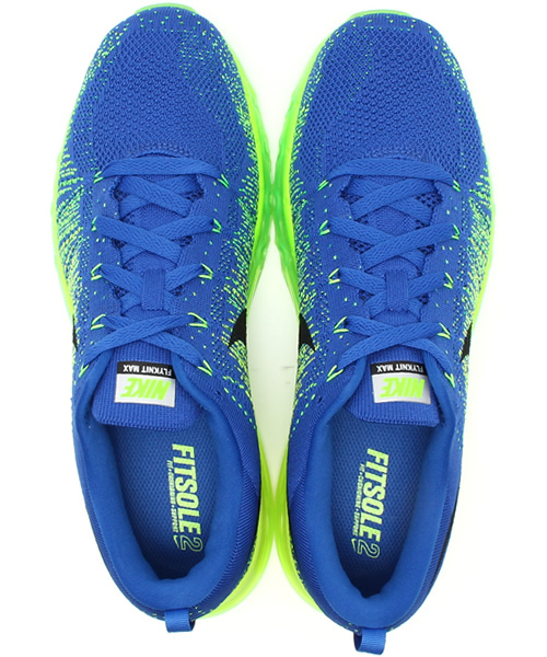 ナイキ　マックスフライブルー　27.5 NIKE（ナイキ）の「ナイキ メンズ フライニット エアマックス NIKE