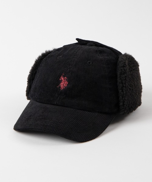 U.S. POLO ASSN.（ユーエスポロアッスン）の「∴WEGO/U.S. POLO ASSN.別注ドックイヤーキャップ（キャップ・レディース・ブラウン/ベージュ/ブラック/カーキ・FREE）」の13枚目の写真