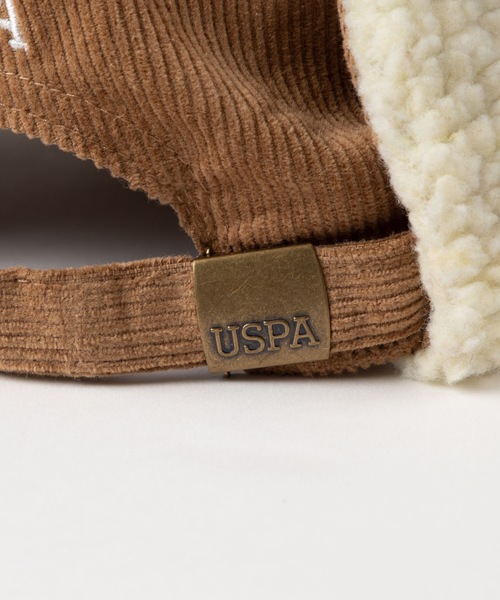 U.S. POLO ASSN.（ユーエスポロアッスン）の「∴WEGO/U.S. POLO ASSN.別注ドックイヤーキャップ（キャップ・レディース・ブラウン/ベージュ/ブラック/カーキ・FREE）」の21枚目の写真