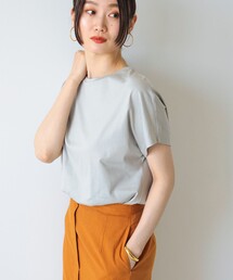 ATON | ATON / スビン キャップスリーブ Tシャツ(Tシャツ/カットソー)
