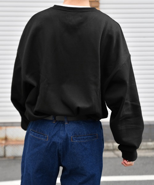 kutir(クティール)の「ブルドック刺繍裏起毛スウェット(Tシャツ/カットソー・メンズ・ブラック/ライトブルー/オフホワイト・LARGE/MEDIUM)」の8枚目の写真