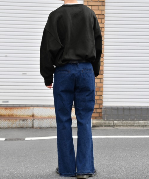 kutir(クティール)の「ブルドック刺繍裏起毛スウェット(Tシャツ/カットソー・メンズ・ブラック/ライトブルー/オフホワイト・LARGE/MEDIUM)」の6枚目の写真