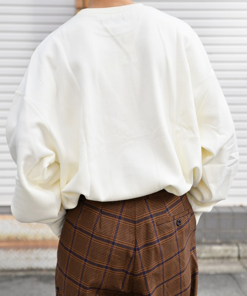 kutir(クティール)の「ブルドック刺繍裏起毛スウェット(Tシャツ/カットソー・メンズ・ブラック/ライトブルー/オフホワイト・LARGE/MEDIUM)」の14枚目の写真