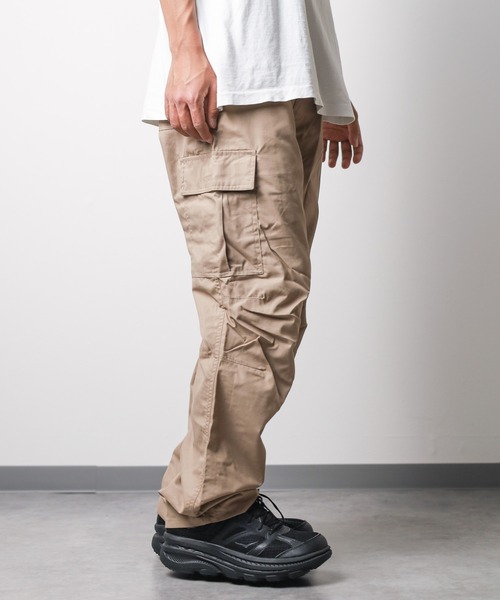 B.I.D.(ビーアイディー)の「《PLAIN》 CARGOPANTS-カーゴパンツ(カーゴパンツ・レディース・カーキ/ベージュ/チャコールグレー/ブラック・MEDIUM/LARGE/X-LARGE)」の8枚目の写真