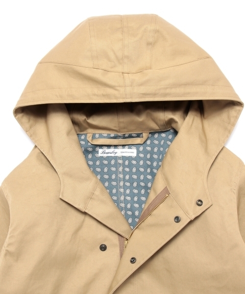 BEAMS BOY（ビームスボーイ）の「BEAMS BOY / ボンディング モッズコート（モッズコート・レディース・ベージュ/ブルー・ONE SIZE）」の22枚目の写真