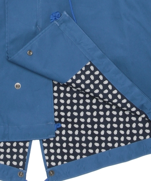 BEAMS BOY（ビームスボーイ）の「BEAMS BOY / ボンディング モッズコート（モッズコート・レディース・ベージュ/ブルー・ONE SIZE）」の19枚目の写真