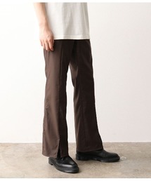 JUNRED | 【WEB別注】センタースリットセミフレアパンツ(スラックス)