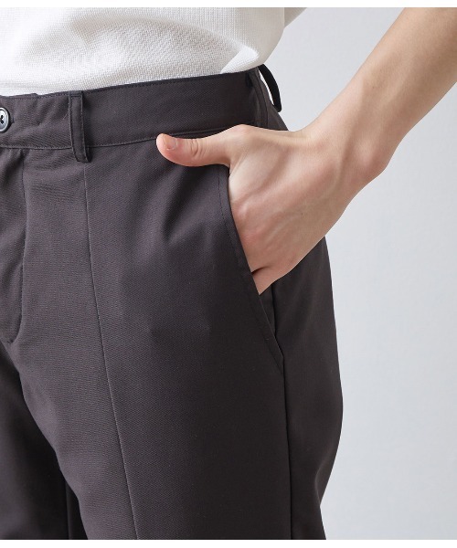 JUNRED（ジュンレッド）の「【WEB別注】センタースリットセミフレアパンツ（スラックス・メンズ・ブラック/ブラウン・S/M/L）」の21枚目の写真