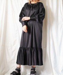 /SUPERTHANKS/GATHER LONG ONE-PIECE
