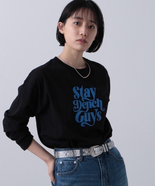 PAGEBOY（ページボーイ）の「クラシックロゴロンTEE /プリントロンT（Tシャツ/カットソー・レディース・ホワイト×レッド/ブラック/ホワイト×ブラック・FREE）」の3枚目の写真
