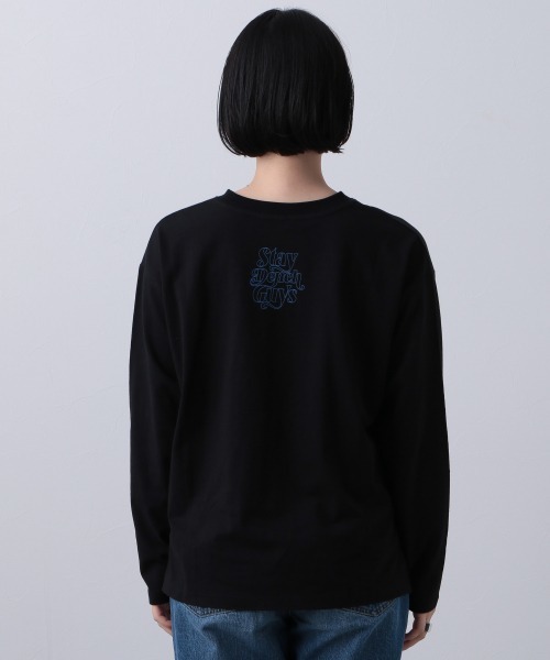 PAGEBOY（ページボーイ）の「クラシックロゴロンTEE /プリントロンT（Tシャツ/カットソー・レディース・ホワイト×レッド/ブラック/ホワイト×ブラック・FREE）」の8枚目の写真