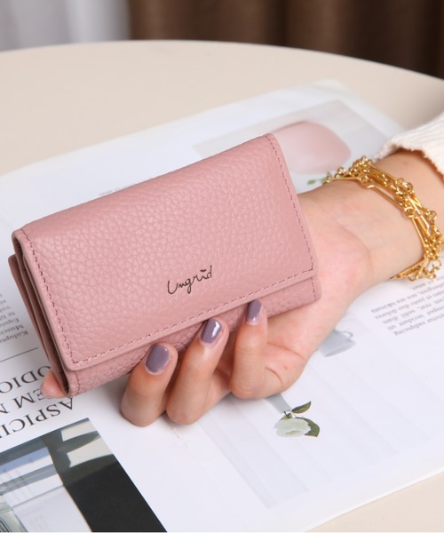 Ungrid（アングリッド）の「【Ungrid/アングリッド】牛革 L字ファスナーポケット付きキーケース（キーケース/キーアクセサリー・レディース・ブラック/ダークブラウン/パープル/グレー/カーキ/ピンク/アイボリー/ベージュ系その他/ブルー系その他/キャメル/ワイン・FREE）」の10枚目の写真