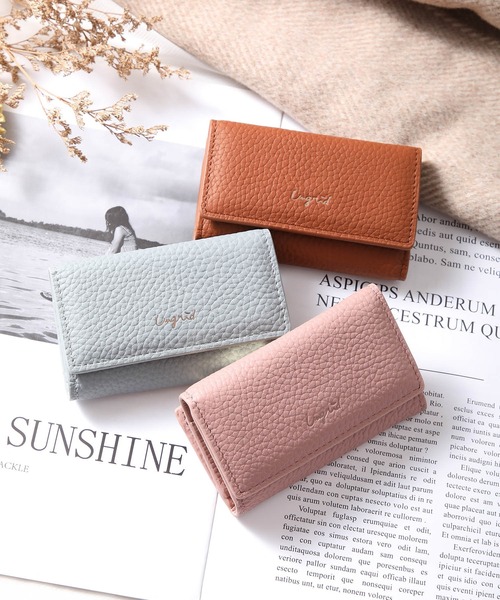 Ungrid（アングリッド）の「【Ungrid/アングリッド】牛革 L字ファスナーポケット付きキーケース（キーケース/キーアクセサリー・レディース・ブラック/ダークブラウン/パープル/グレー/カーキ/ピンク/アイボリー/ベージュ系その他/ブルー系その他/キャメル/ワイン・FREE）」の13枚目の写真