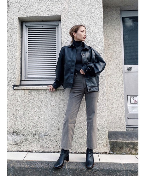 SLY（スライ）の「GRADATION HW RELAX STRAIGHT パンツ（デニムパンツ 