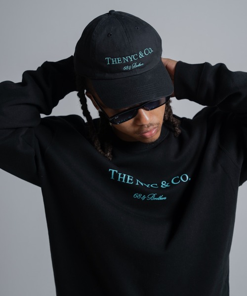 68&brothers(シックスティエイトアンドブラザーズ)の「68&BROTHERS シックスティーエイトアンドブラザーズ / "THE NYC&Co." 8.5oz Crew(スウェット・メンズ・ブラック/アクア/ホワイト・LARGE/SMALL/MEDIUM/X-LARGE/XX-LARGE)」の8枚目の写真