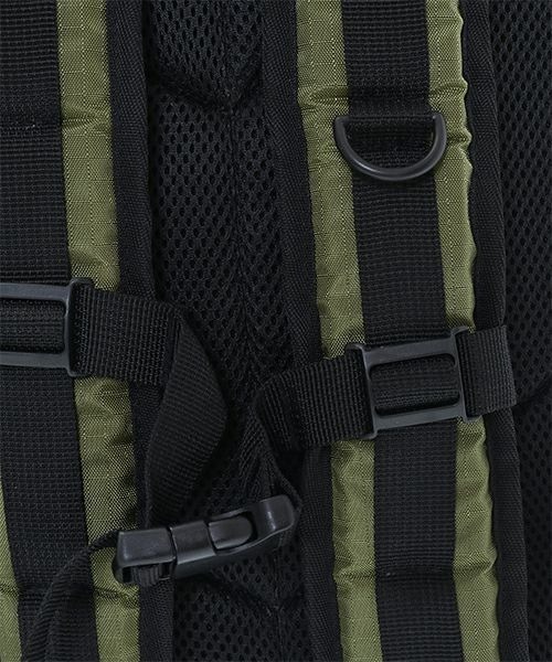 Candy Stripper（キャンディストリッパー）の「CANDY バッグパック（バックパック/リュック・レディース・カーキ/ブラック×ブラック/ブラック×レッド・FREE）」の6枚目の写真