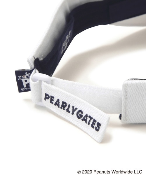 PEARLY GATES 　スヌーピーコラボバイザー PEARLY GATES パーリーゲイツ 2020年秋冬 サンバイザー