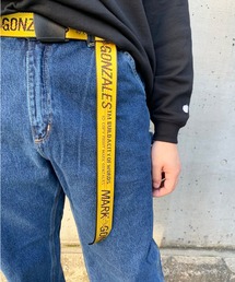 Mark Gonzales | MARK GONZALES ART WORK/マークゴンザレス【web限定】　ジャガードガチャベルト(ベルト)