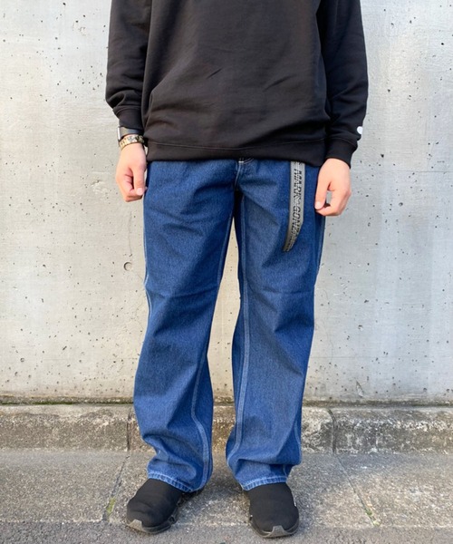 Mark Gonzales（マーク・ゴンザレス）の「MARK GONZALES ART WORK/マークゴンザレス【web限定】　ジャガードガチャベルト（ベルト・メンズ・ブラック/イエロー/グレー系その他・FREE）」の7枚目の写真