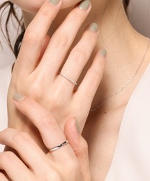 PAS TIERRA 10Kハーフエタニティリング PAS TIERRA（パティエラ）の「-Briller- K10ハーフエタニティ