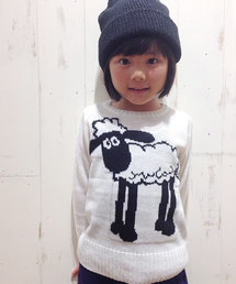 CIAOPANIC TYPY | 【羊のショーン×CIAOPANIC TYPY】KIDS ショーンジャガードニット(ニット/セーター)