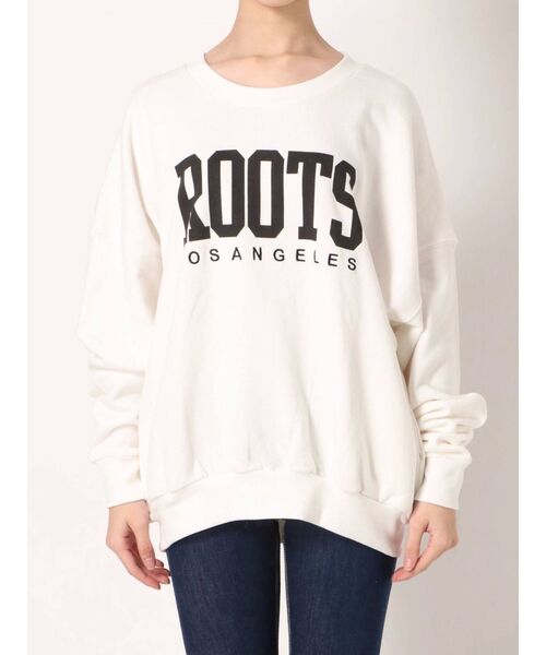 GYDA(ジェイダ)の「ROOTS LA PO(スウェット・レディース・ライトグレー/ベージュ/オフホワイト/マスタード・FREE)」の12枚目の写真