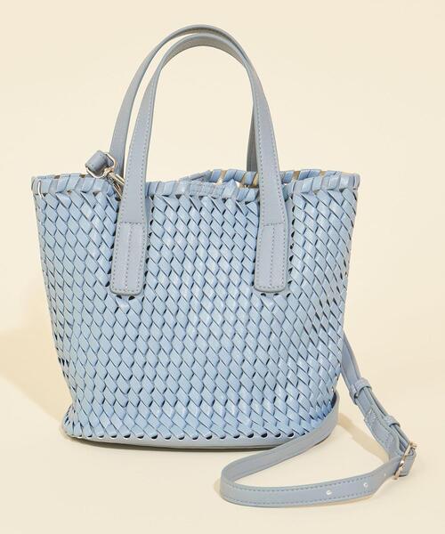 BEAUTY&YOUTH UNITED ARROWS(ビューティーアンドユースユナイテッドアローズ)の「BY∴ メッシュインポーチトートバッグ -3WAY- ◆(トートバッグ・レディース・ホワイト/ライトブルー/ブラック/シルバー・FREE)」の17枚目の写真