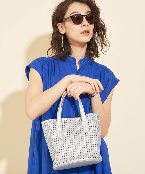 BEAUTY&YOUTH UNITED ARROWS(ビューティーアンドユースユナイテッドアローズ)の「BY∴ メッシュインポーチトートバッグ -3WAY- ◆(トートバッグ・レディース・ホワイト/ライトブルー/ブラック/シルバー・FREE)」の20枚目の写真