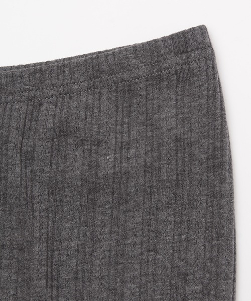 チチカカ（チチカカ）の「針抜きリブレギンス（レギンス/スパッツ・レディース・ブラック/グレー・FREE）」の12枚目の写真