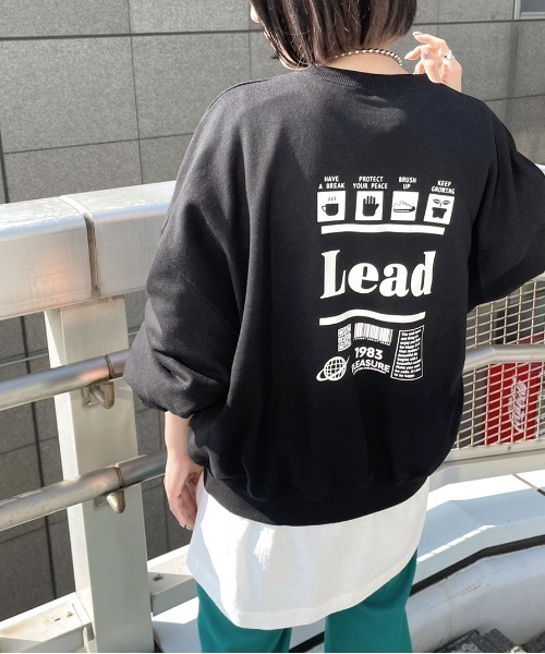 apres jour mignon(アプレジュールミニョン)の「アソート袖ボリューム裏毛スウェット 2【ZOZOTOWN限定アイテム】(スウェット・レディース・グリーン/ダークパープル/その他/クリーム/グレイッシュベージュ/ダークブルー/ブラック系その他2/アイボリー/ホワイト系その他/ブラック/ブラック系その他・X-LARGE/フリー)」の4枚目の写真