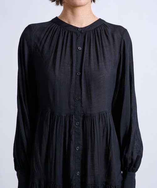 DouDou（ドゥドゥ）の「【WEB限定】前後2WAYマキシワンピース（ワンピース・レディース・ブラック/オフホワイト/ベージュ・FREE）」の10枚目の写真