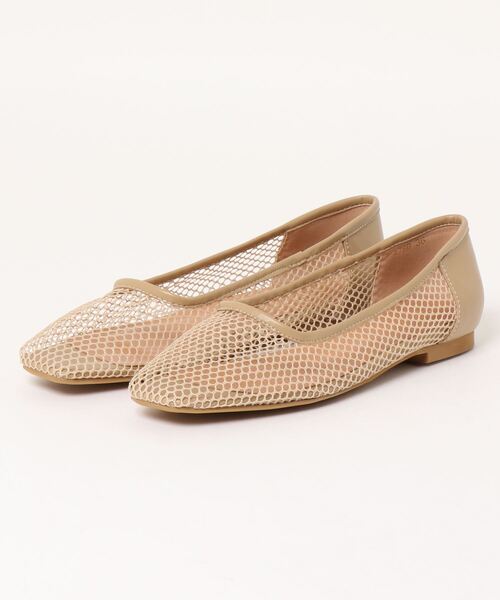 mio notis（ミオノティス）の「メッシュフラットパンプス（パンプス・レディース・ブラック/グレー/ベージュ・37/38/39/36）」の7枚目の写真