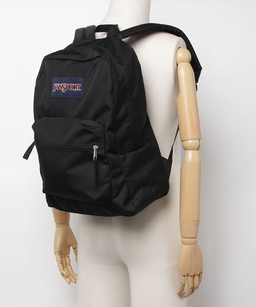 JANSPORT(ジャンスポーツ)の「WEGO/JANSPORT CROSSTOWN(バックパック/リュック・レディース・グレー/ブラック/ネイビー・FREE)」の5枚目の写真