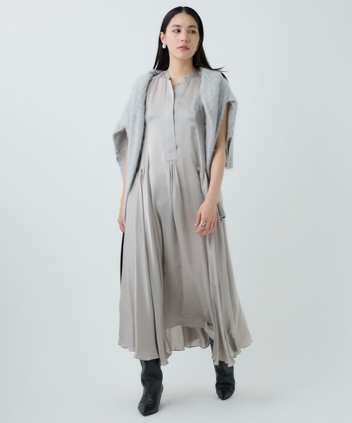 Chaos(カオス)/【新色登場】サンディングシルクワンピース