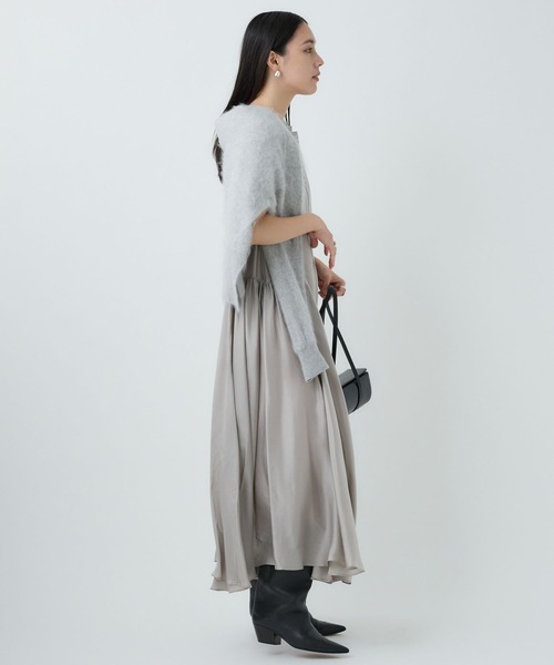 ★美品★chaos サンデイングシルクワンピース Chaos ワンピース Chaos(カオス)/「新色登場」サンディング